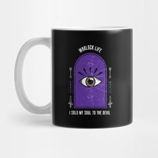 Warlock Life - Sold My Soul To The Devil Mug